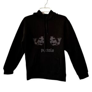 Melanie Martinez Hoodie Portals Tour Black Double Fairy 100% Cotton Sweatshirt S